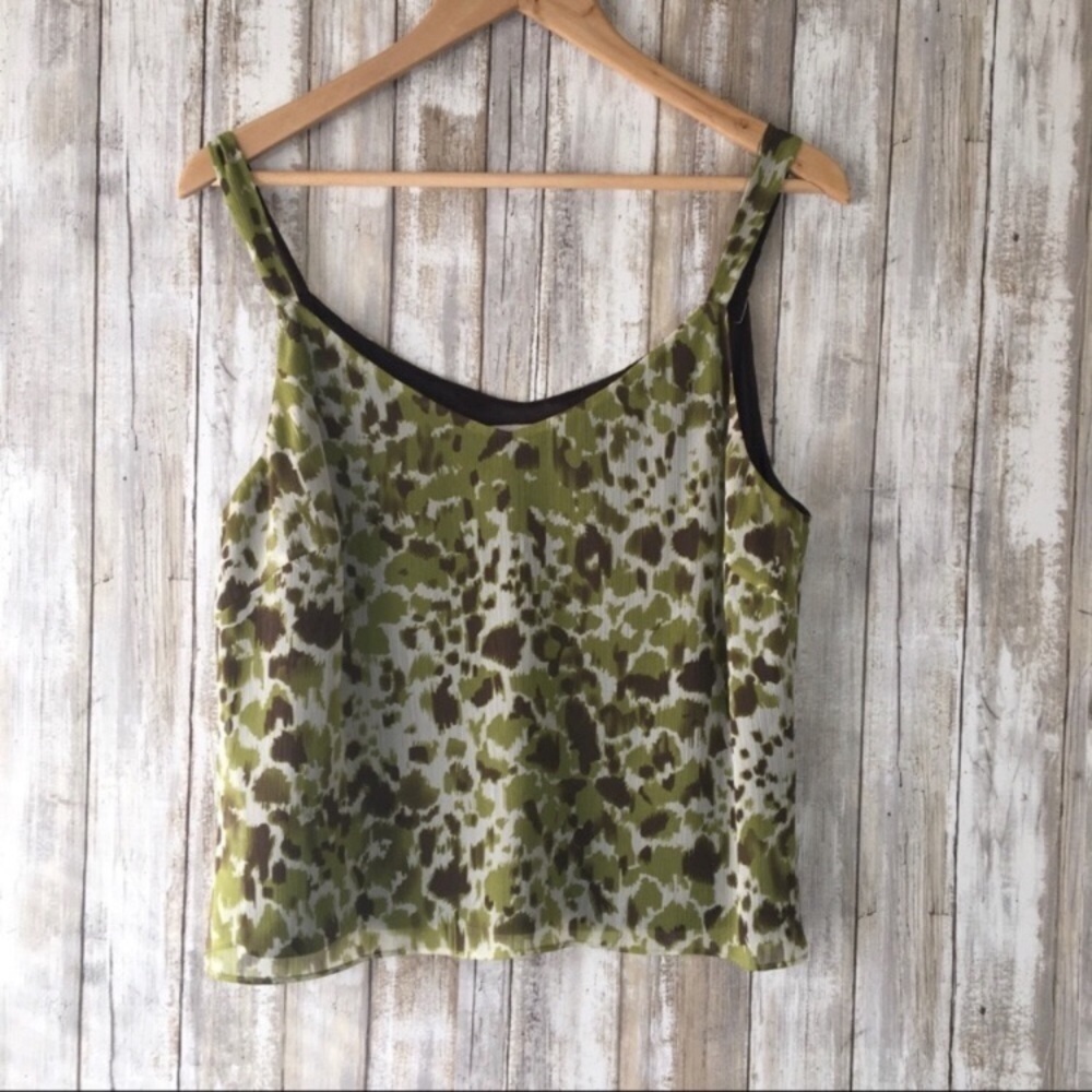 Tahari Printed Tank